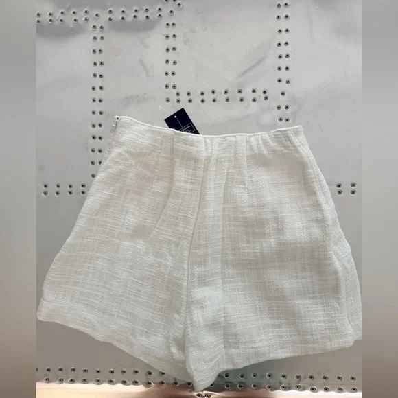 Abercrombie & Fitch White Asymmetrical Wrap Skirt - Picture 2 of 2